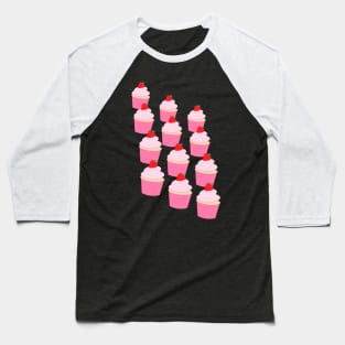 Many Cupcakes Baseball T-Shirt